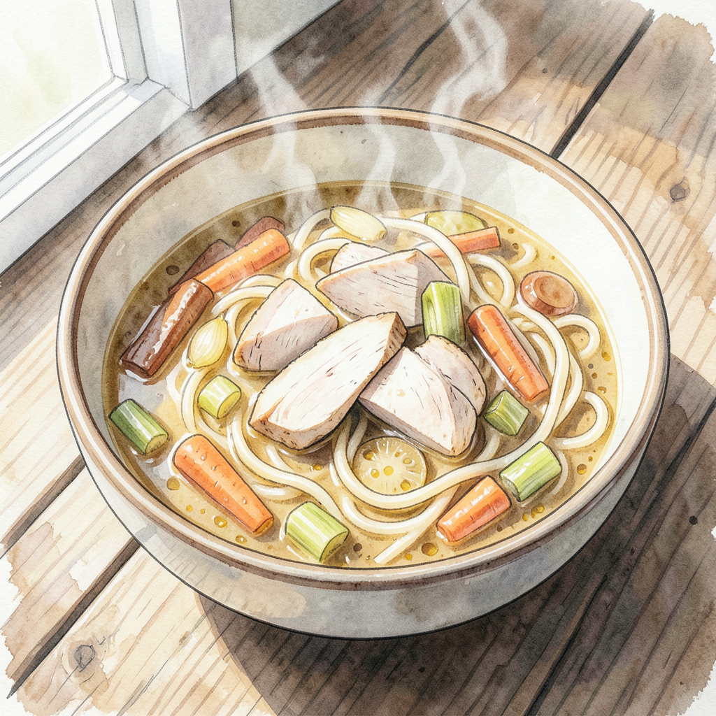 Noodles and Company Chicken Noodle Soup Recipe: Creamy Comfort in a ...