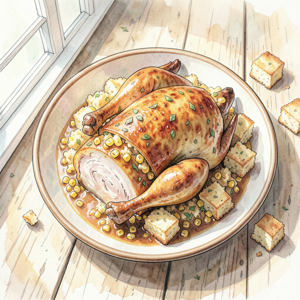 Chicken and Cornbread Recipe: Comforting Southern Classic Dish - Just ...