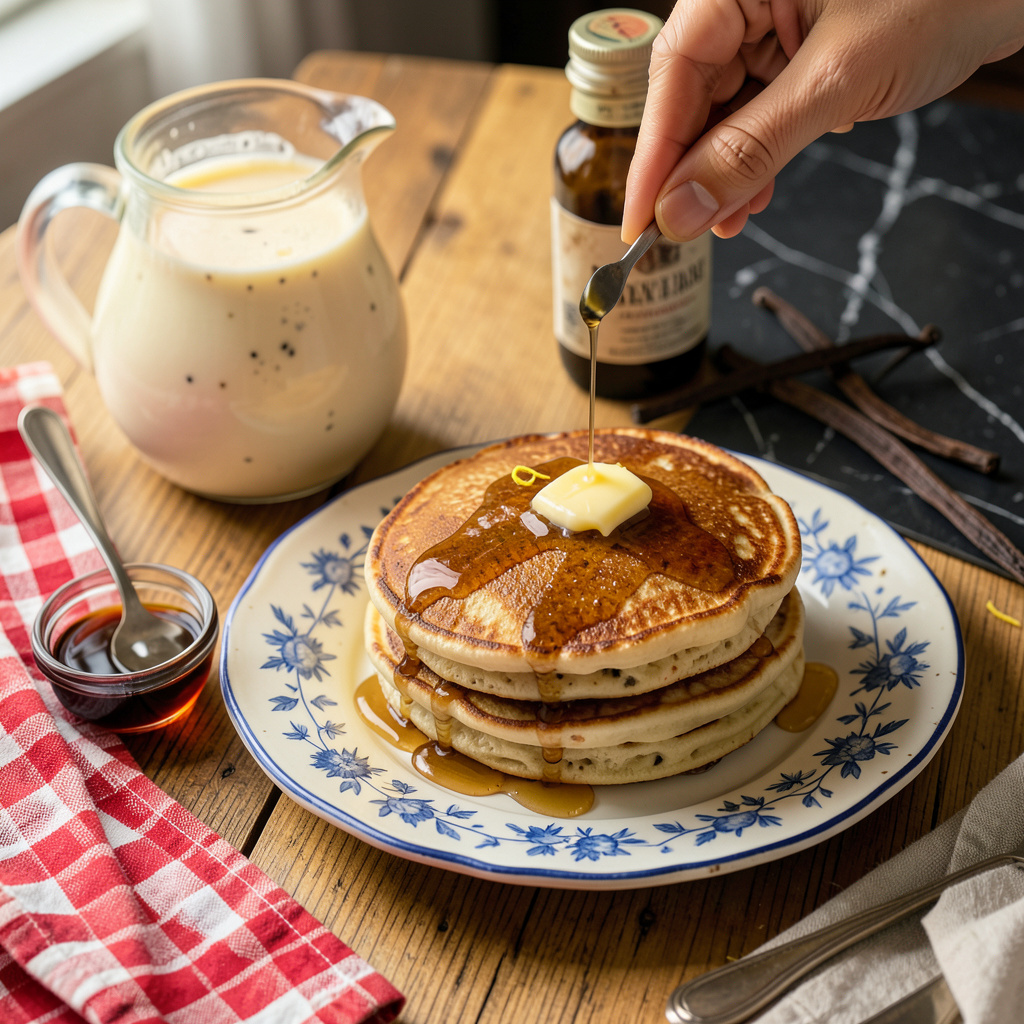 Adding Vanilla to Pancake Mix: Fluffy Stacks With Bakery-Level Flavor ...