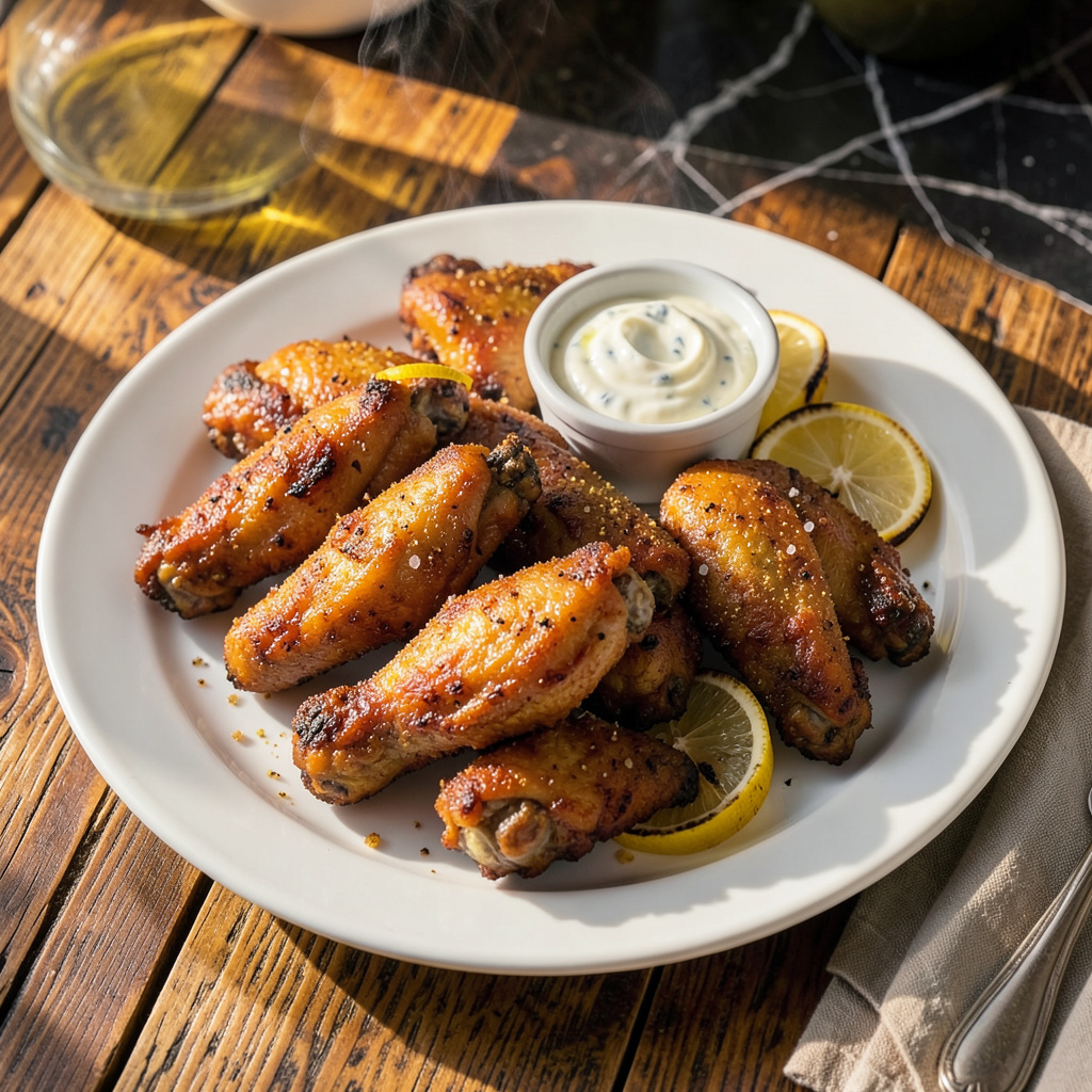 Chicken Wing Reference Alton Brown's Chicken Wings Recipe: Extra-Crispy Oven Magic - Just ...