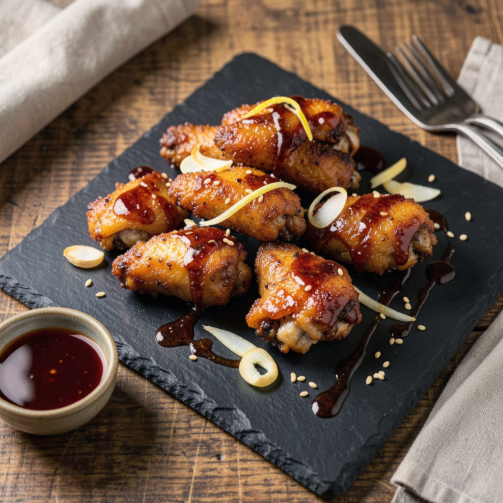 Chicken Wing Reference Korean Chicken Wing Recipe: Sticky-Sweet Gochujang Glaze - Just Chicken ...