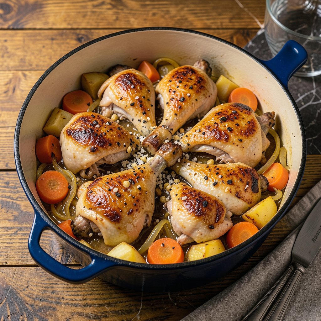 One Pot Chicken Recipe: Juicy Thighs and Tender Veggies in 30 Minutes ...