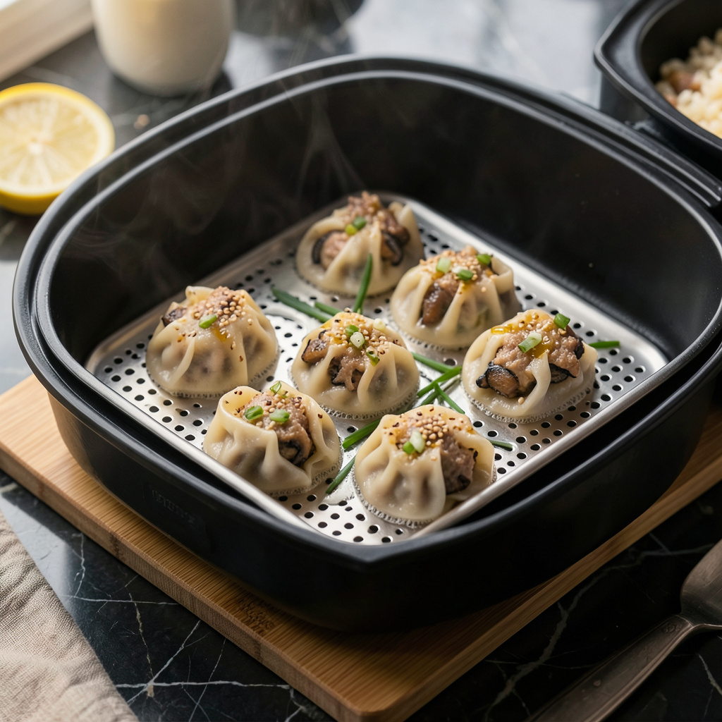 Steam Dumplings in Rice Cooker: Foolproof Hands-Off Method for Fluffy ...